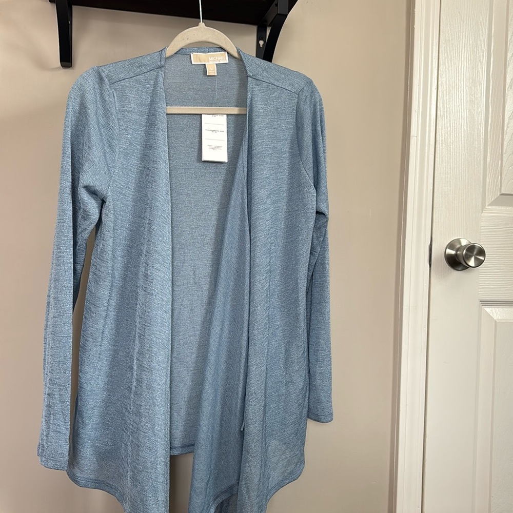 Women’s (M) Chambray Michael Kors Cardigan